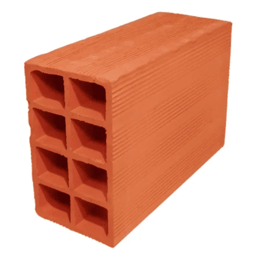 Bloco Tijolo Cerâmico Tipo Baiano de 11,5 x 19 x 29cm